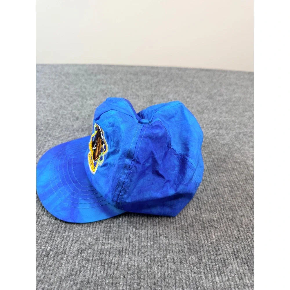 Vintage Camel Smooth Snapback Hat Blue Nylon 90s Cigarette‎ Promo Cap OSFA